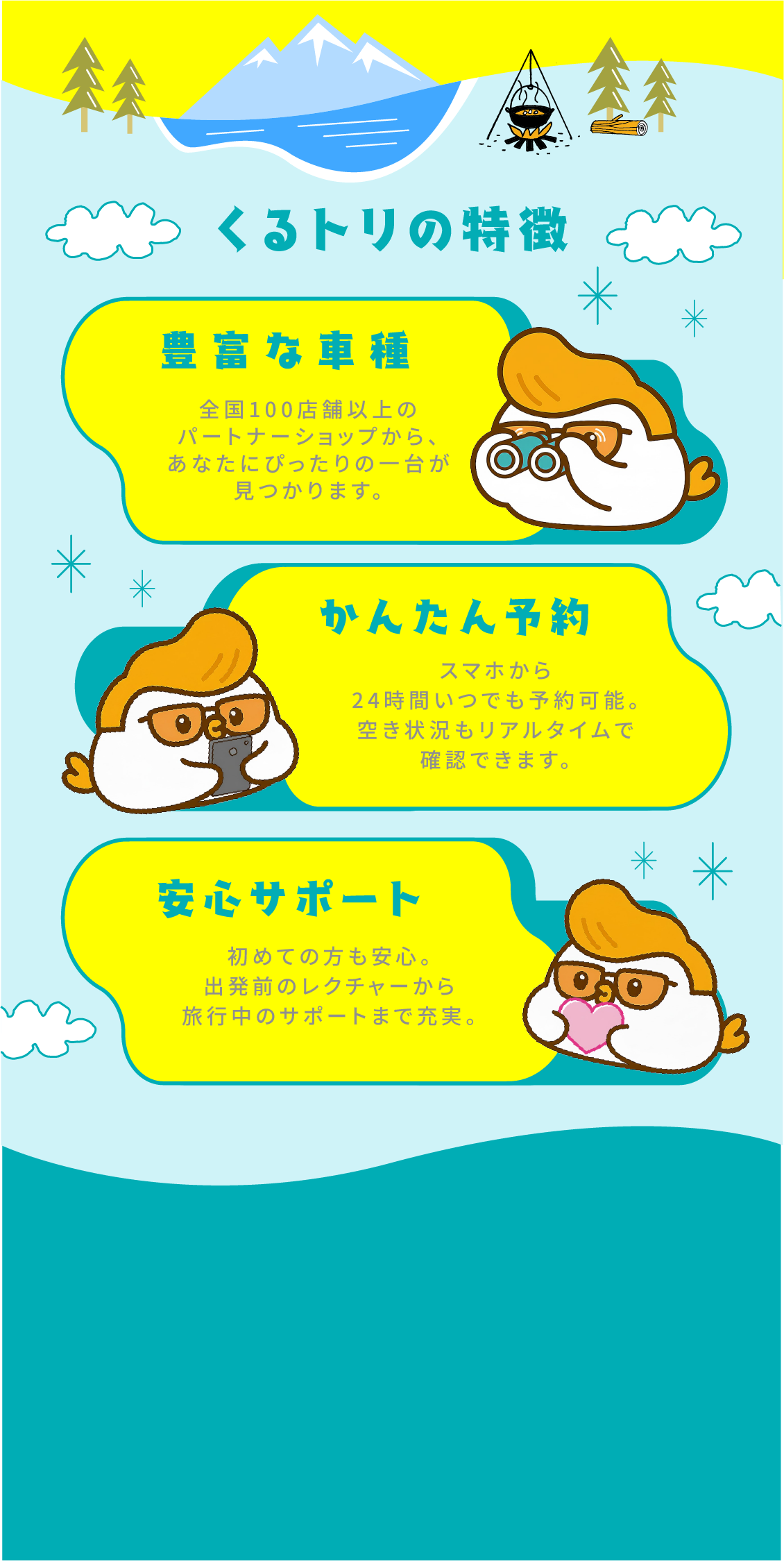 くるとりの特徴